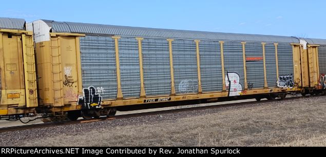 TTGX 973847 and BNSF rack 26650